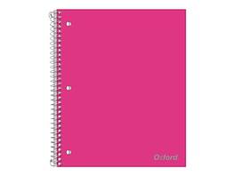 Oxford - 1-Subject Notebooks, 8.5" x 11", College Ruled, 100 Sheets - Assorted