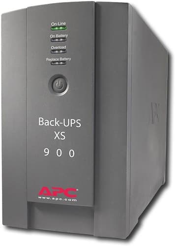 Angle Standard. APC - 900VA Battery Back-Up System.