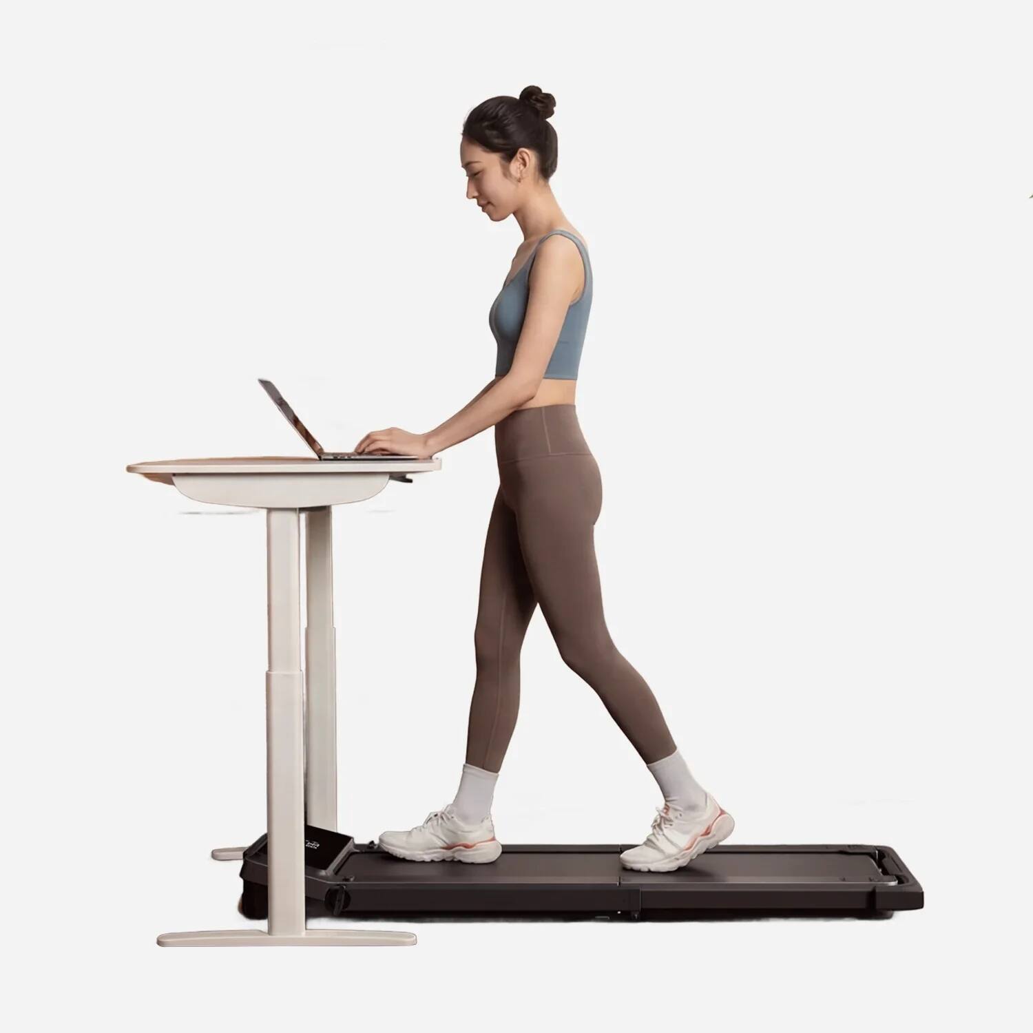 Alt View 3. WalkingPad - WALKINGPAD Z3 HYBRID+ FOLDABLE TREADMILL - Black.