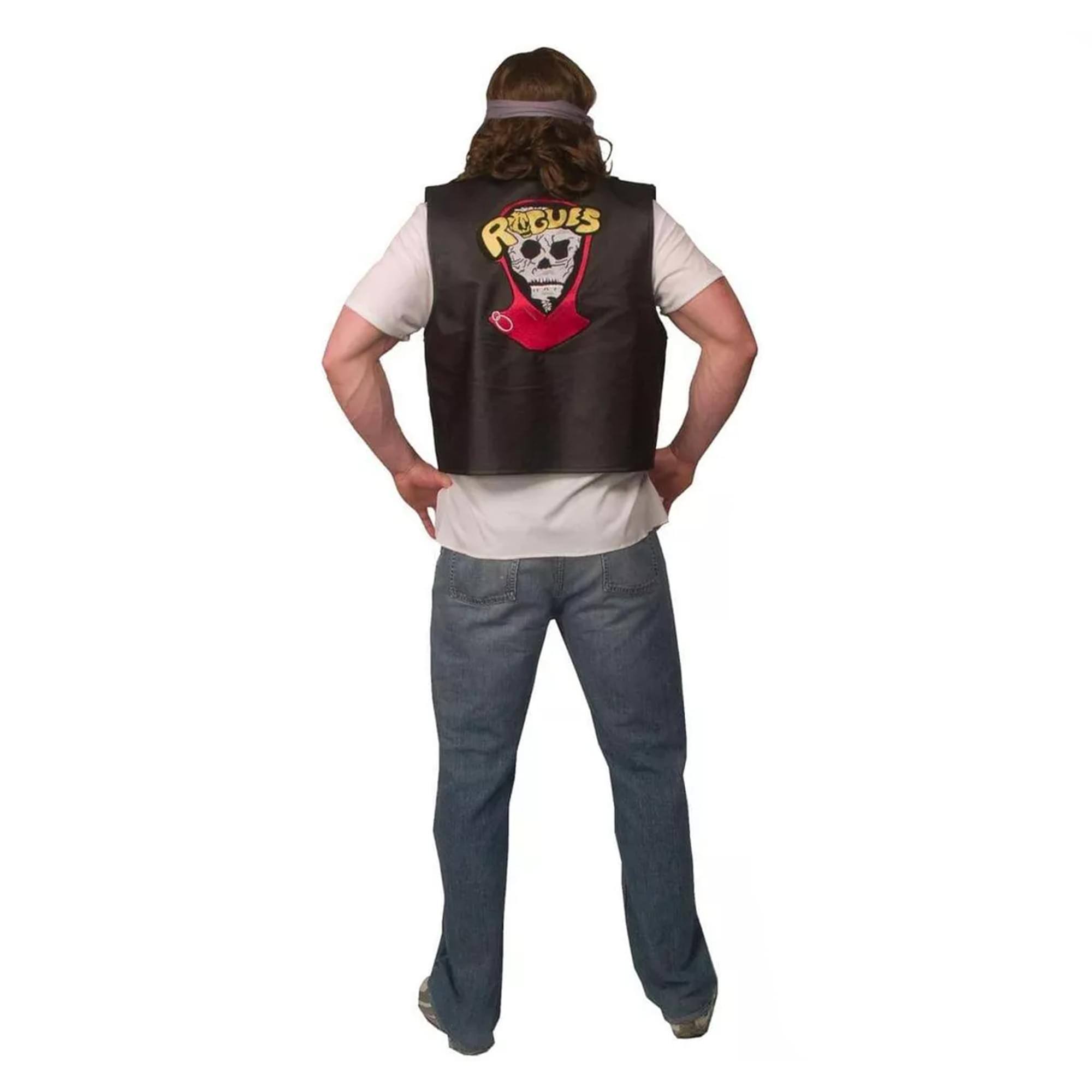 Alt View 1. Seasonal Visions International - Warriors Rogues Deluxe Costume Adult X-Large - Black.