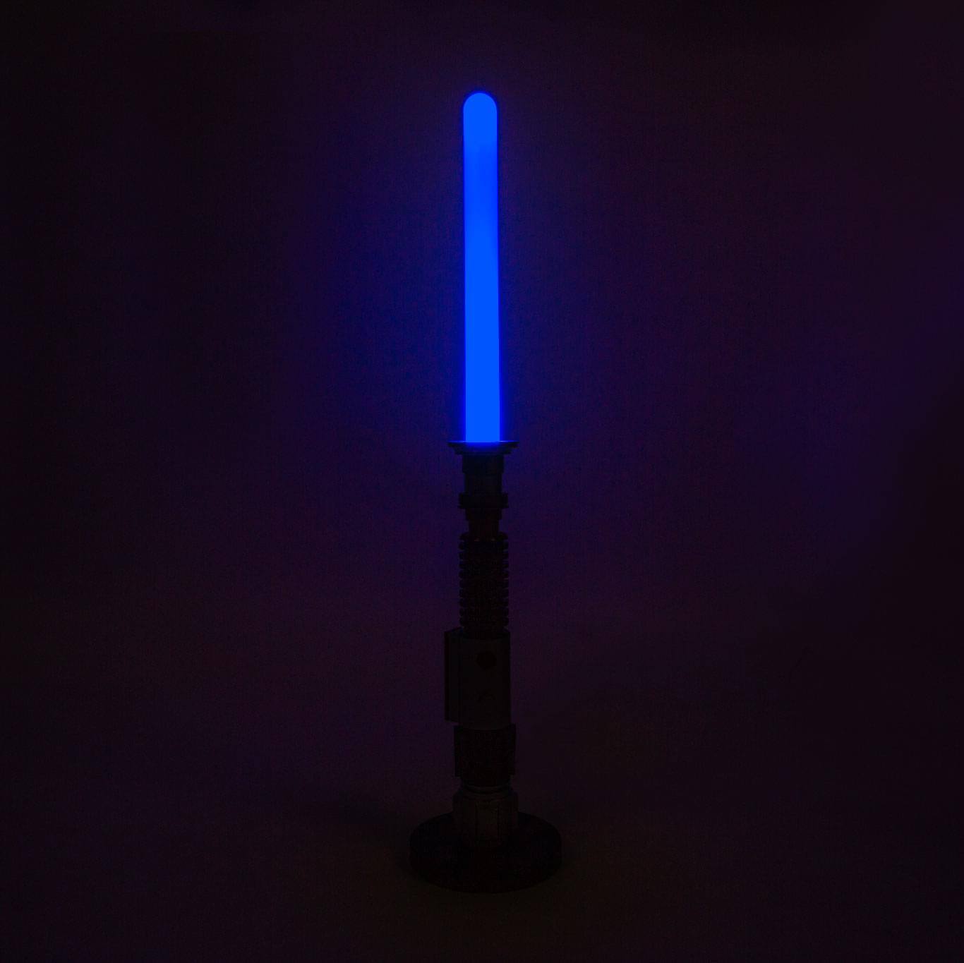 Alt View 1. Ukonic - Star Wars Obi-Wan Kenobi Blue Lightsaber Desktop LED Mood Light | 24 Inches - Blue.