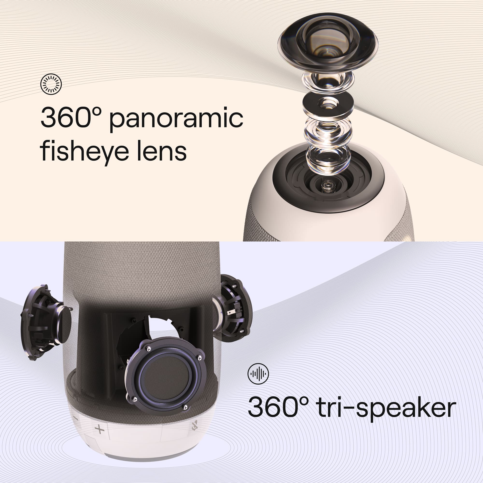 Owl Labs Meeting Owl 3 Grey MTW300-1000 - Best Buy