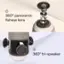 360° Panoramic Fisheye Lens 360° Tri-Speaker