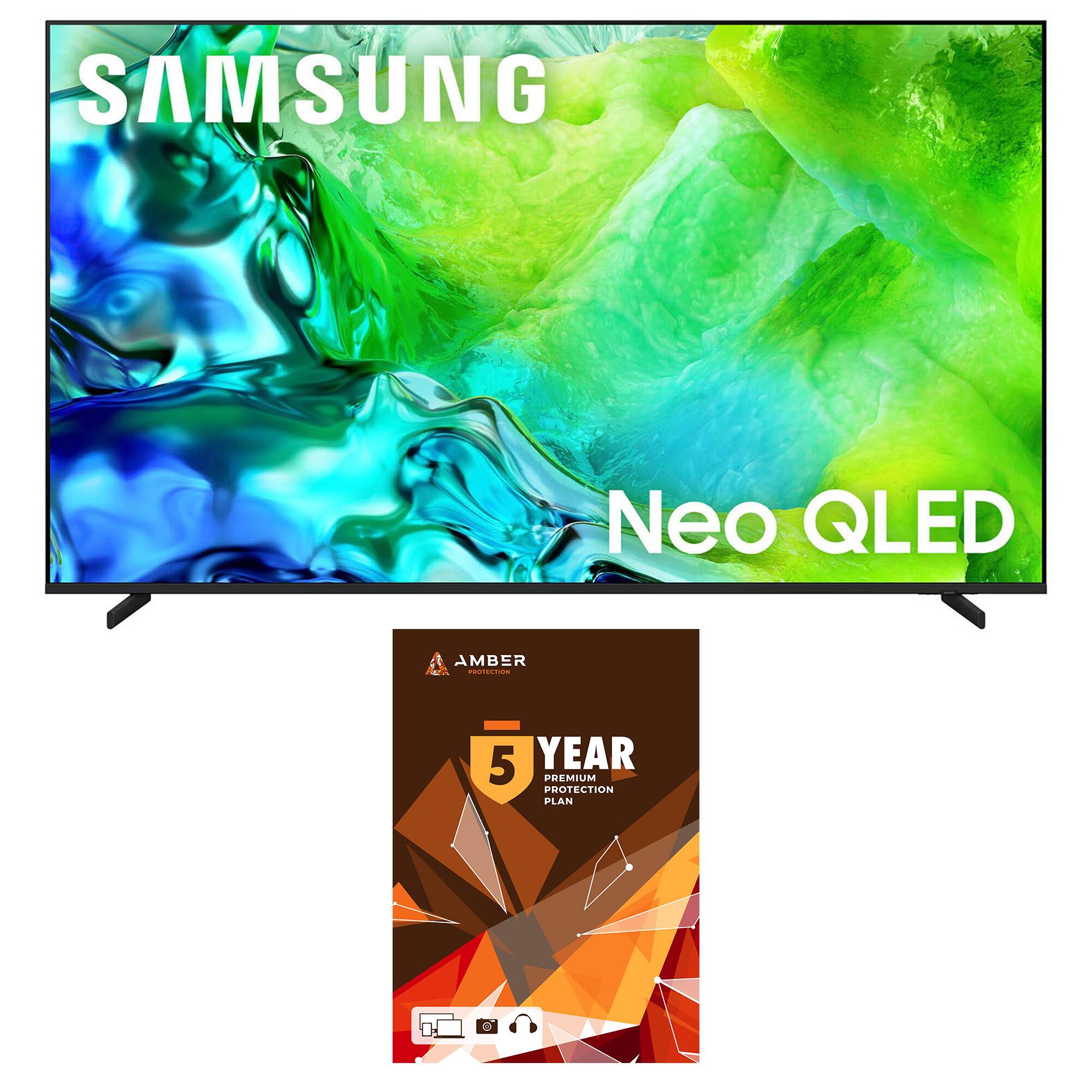 Samsung - QN55QN80HAFXZA 55 Inch Neo QLED 4K TV with 5 Year Amber Protection Plan (2026)