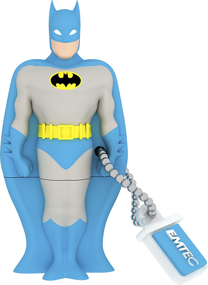 Best Buy: EMTEC DC Comics Batman 8GB USB  Flash Drive Blue/Gray  ECMMD8GSH102