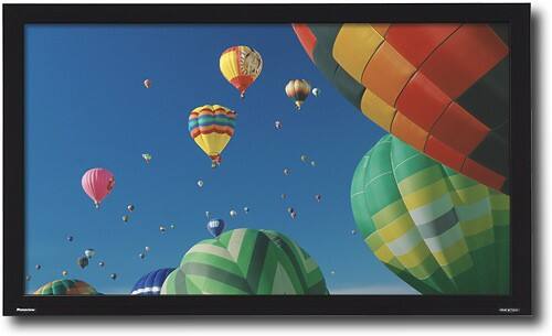 Front Standard. Optoma - Panoview GrayWolf II 92" Widescreen Fixed-Frame Projection Screen.