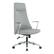 Angle. Office Star Products - High Back Antimicrobial Fabric Office Chair - Dillon Steel.
