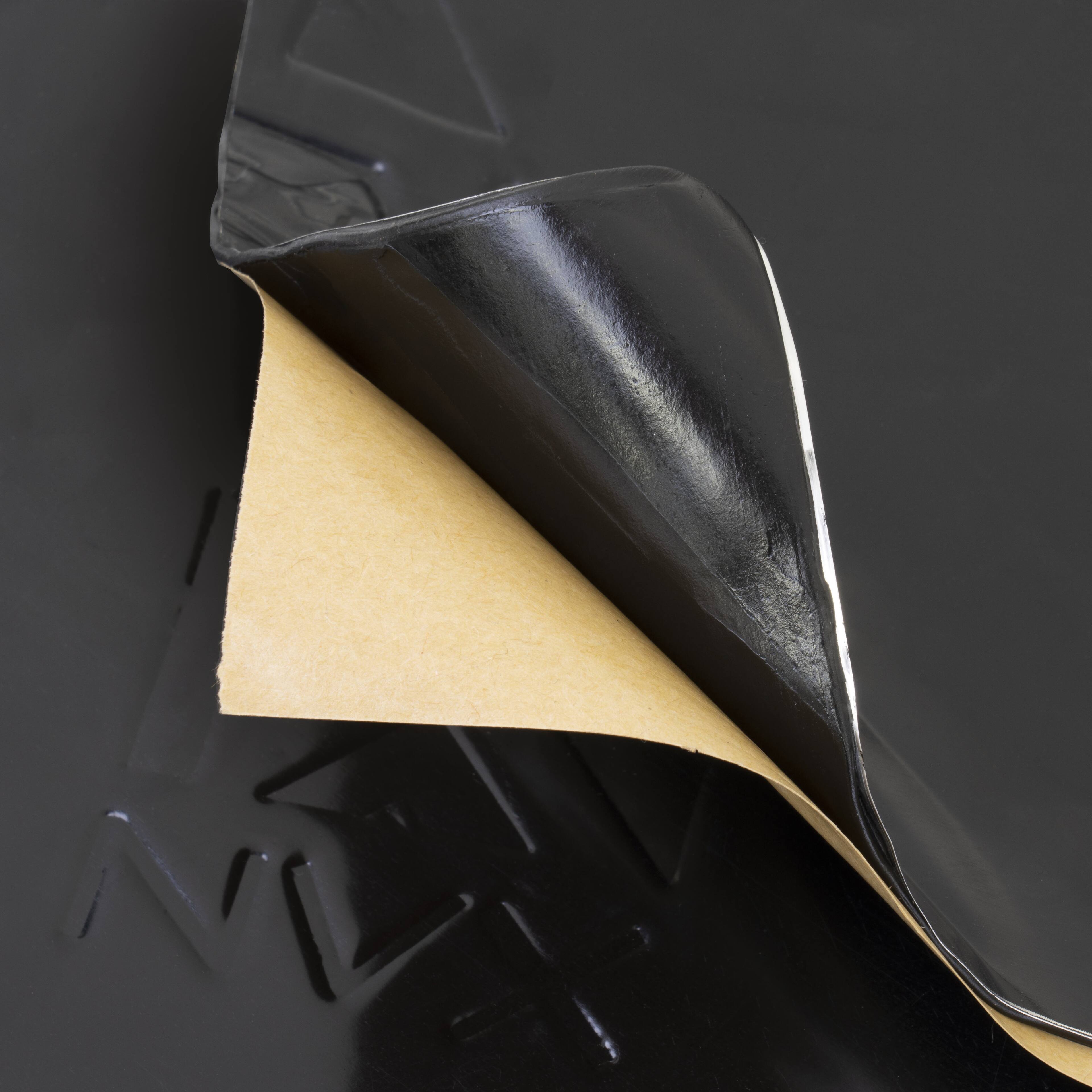 Alt View 2. NVX - SDBBP40 Stealth Black 90 mil Thick 36 sqft. Audio Noise Vibration Insulation and Sound Deadener (Nine 18” x 32” Sheets).