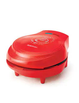 Betty Crocker - Donut Maker, Mini Donut Maker with Nonstick Surface - Red