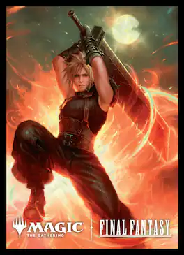 Ultra PRO - Magic: The Gathering - Final Fantasy Cloud, Ex-Soldier (Commander) 100ct Deck Protector Sleeves