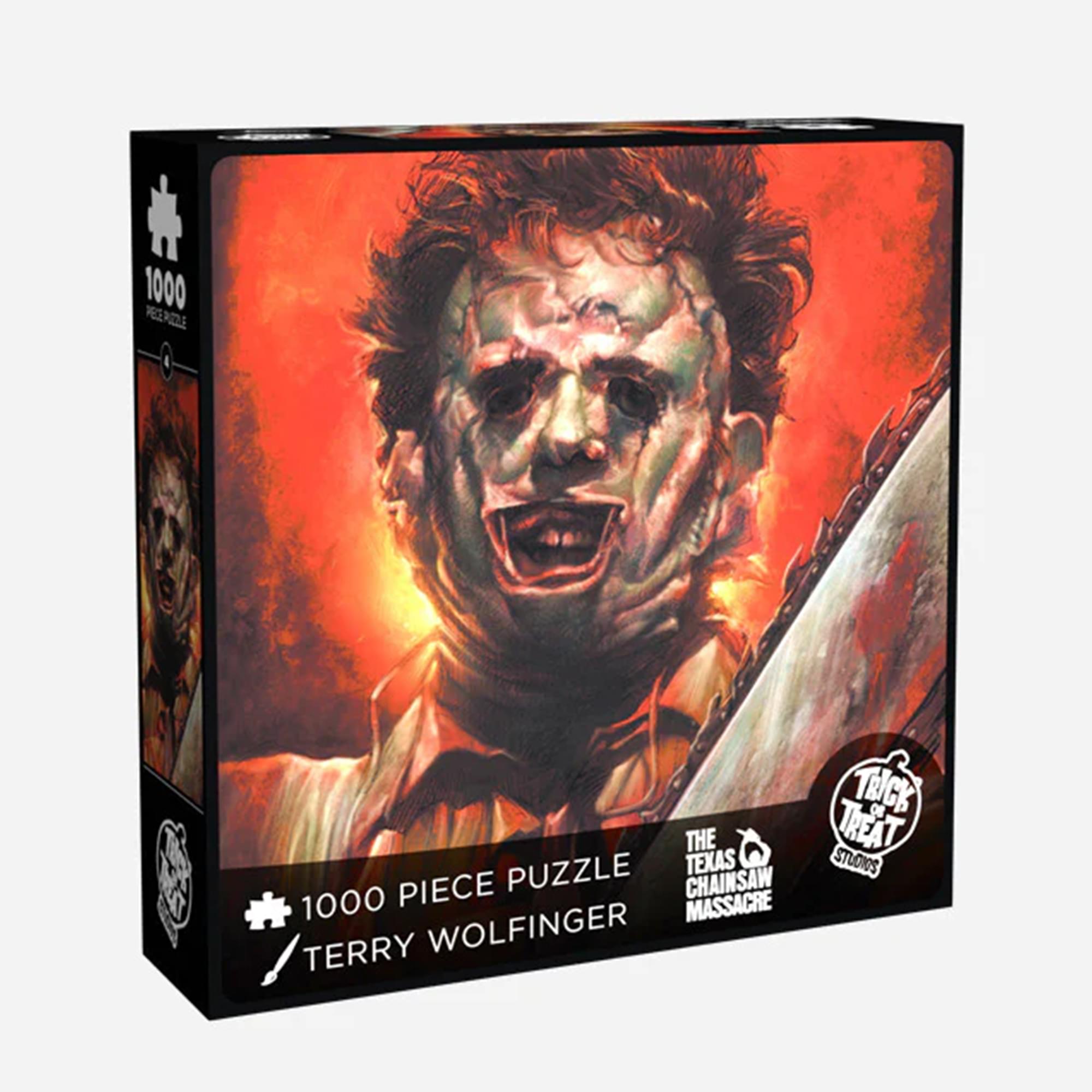 1000 Piece Puzzle  
1000 Piece Puzzle  
The Texas Chainsaw Massacre  
Trick 'r Treat  
Terry Wolfinger  
The Texas Chainsaw Massacre  
Trick 'r Treat Studios