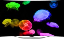 LG - 55" Class (54-5/8" Diag.) - OLED - Curved - 1080p - Smart - 3D - HDTV - Front_Zoom