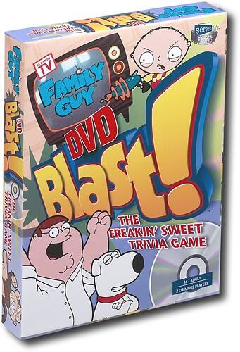 Angle Standard. Screenlife - Family Guy DVD Blast!: The Freakin' Sweet Trivia Game.