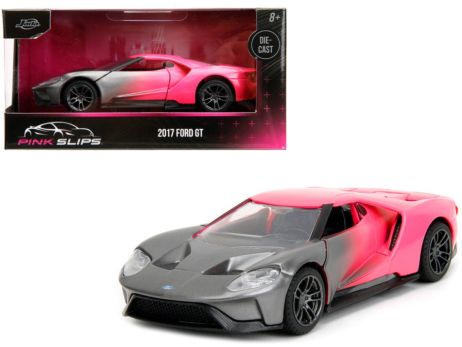 "2017 Ford GT Gray Metallic and Pink Gradient ""Pink Slips"" Series 1/32 Diecast Model Car by Jada - Multicolor" price history on PriceWatchPro