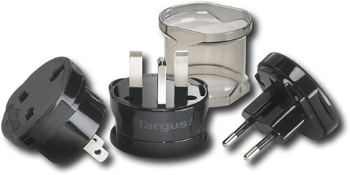Targus - Travel Power Adapters - Black was $21.99 now $15.99 (27.0% off)