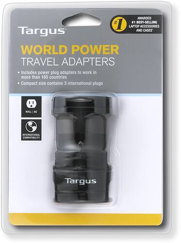 Alt View 1. Targus - Travel Power Adapters - Black.