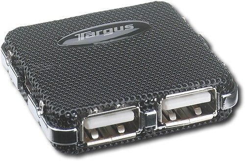 Targus, USB 2.0, 4-port Basic Hub ACH114US 92636254315