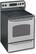 Angle Standard. GE - QuickClean 30" Self-Cleaning Freestanding Electric Range - Stainless-Steel.