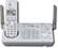 Front Standard. Panasonic - GigaRange 5.8GHz Expandable Cordless Phone.