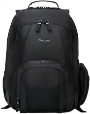 Front. Targus - 16" Groove Backpack - Black.