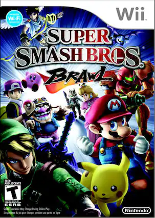 Front. Nintendo of America - Super Smash Bros. Brawl - Multi. - T (Teen 13+)