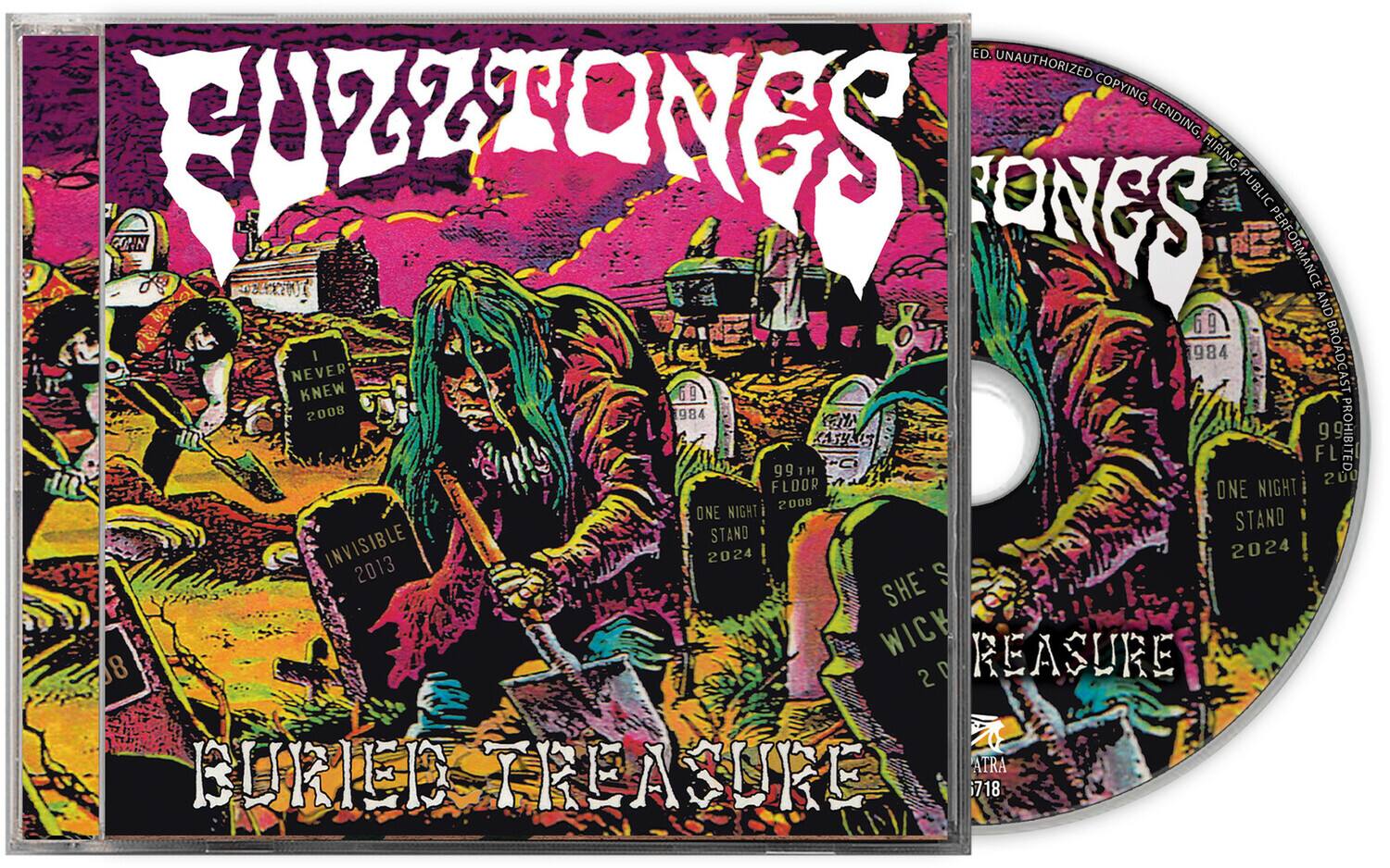 The Fuzztones - Buried Treasure   - COMPACT DISCS [CD]