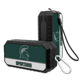 Keyscaper - Michigan State Spartans End Zone Water Resistant Bluetooth Speaker - Multicolor