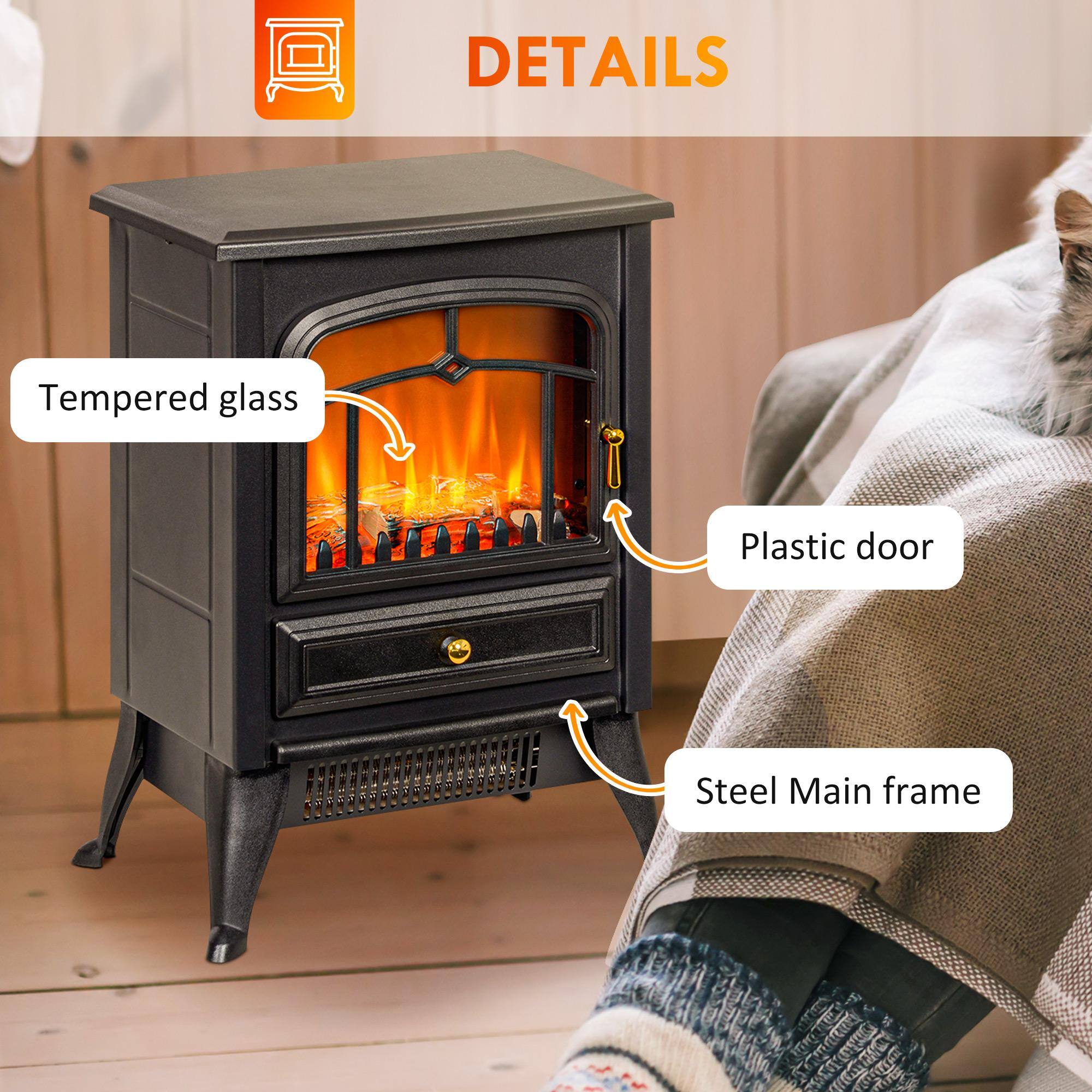 DETAILS

- Tempered glass
- Plastic door
- Steel Main frame