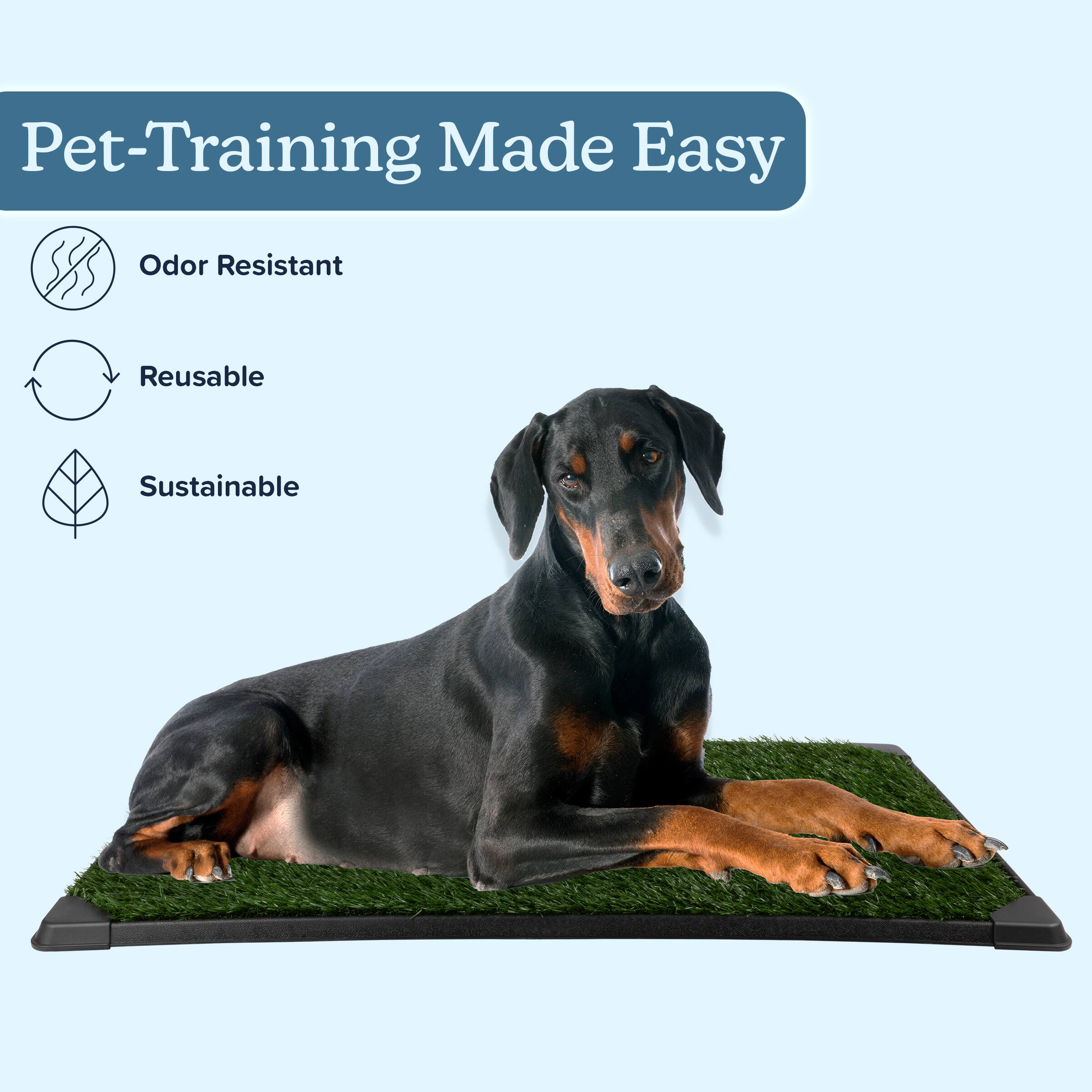 Pet-Training Made Easy

- Odor Resistant
- Reusable
- Sustainable