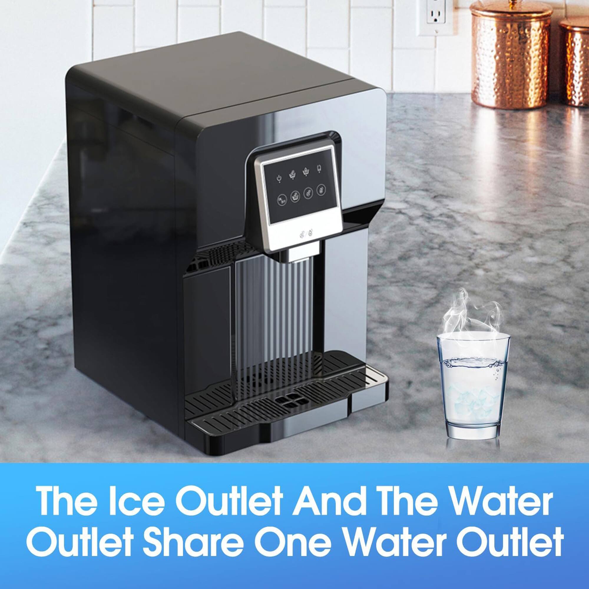 The Ice Outlet And The Water Outlet Share One Water Outlet