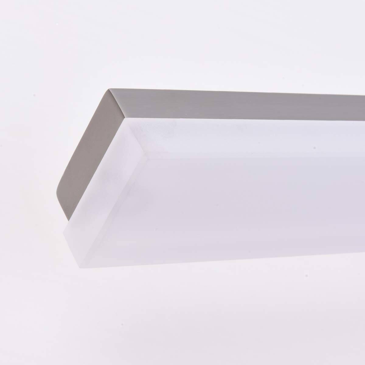 Alt View 2. HM 1810 - n Modern Led Vanity Light For Bathroom Lighting Dimmable w Brushed Nickel - Cold White 5000k 48 inches.