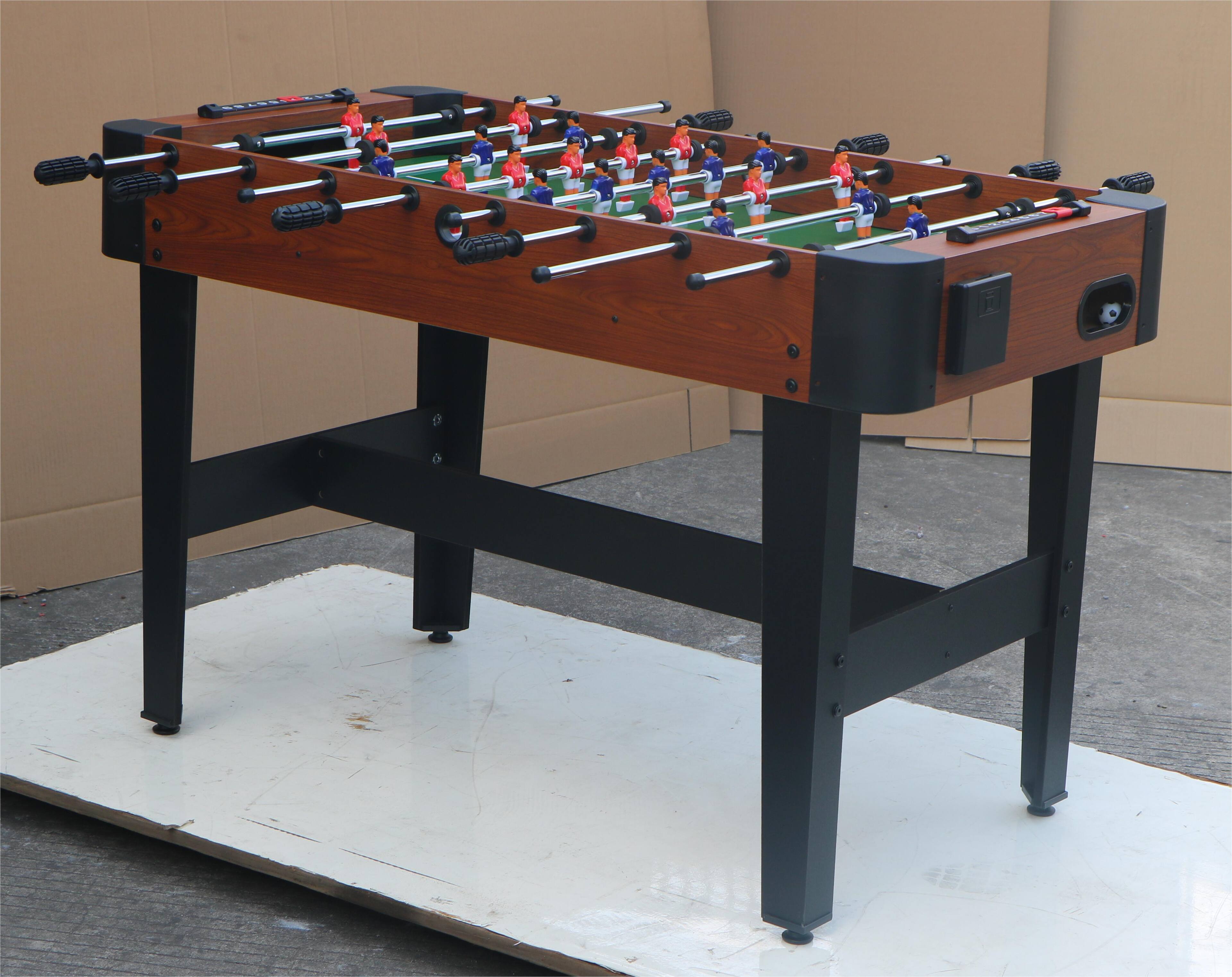 Back. ELEMENT ACE - 4ft Foosball Table for Family Game Room - Durable Construction & Fun for All Ages - Wood.
