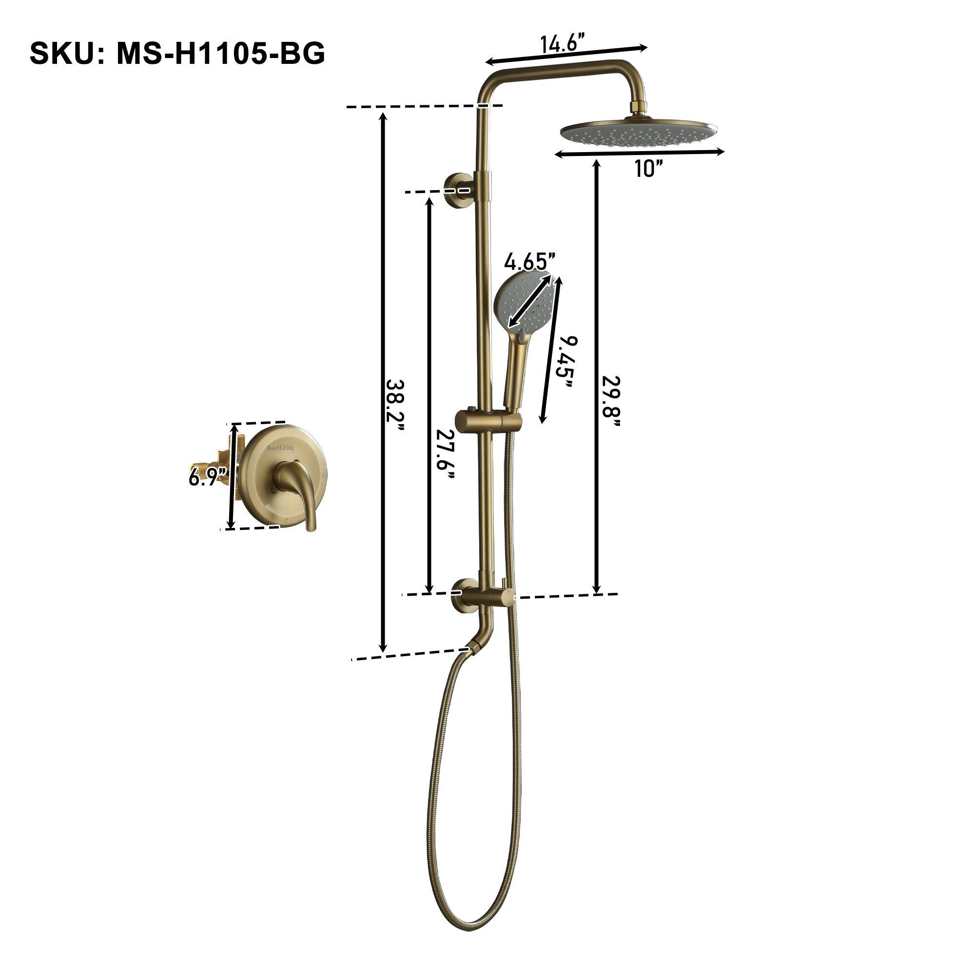 SKU: MS-H1105-BG 14.6" 10" 4.65" 6.9" 38.2" 27.6" 9.45" 29.8"