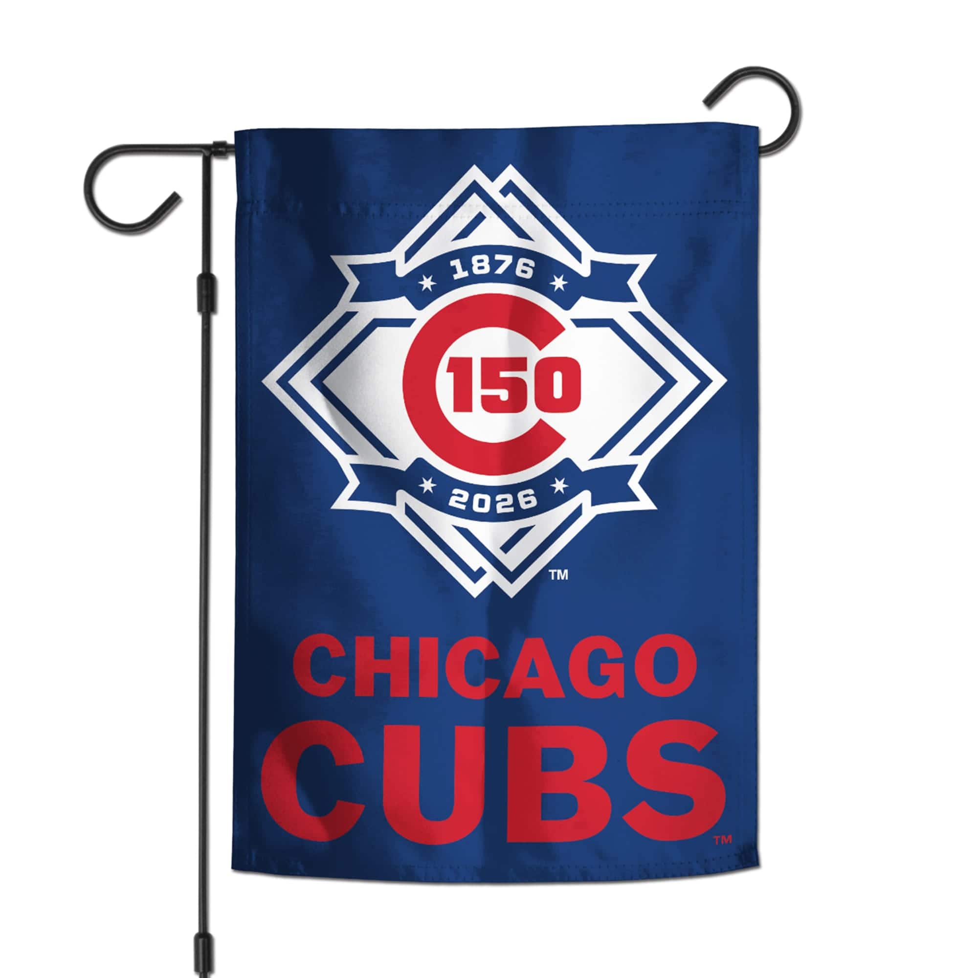 "WinCraft - Chicago Cubs 12"" x 18"" Double-Sided Garden Flag - Multicolor" price history on PriceWatchPro