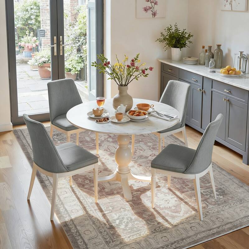 Back. RYHNUYNE - 5x7 Area Rugs Living Room Rug Washable Vintage Boho Rug No Slip Stain Resistant Soft Carpet Indoor Floor Floral Carpets - Painting.