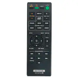 ALLIMITY - Replacement Remote Control RM-ANP114 RM-ANP115, Fit for Sony Soundbar HT-CT770 HT-CT370 SA-WCT370 SA-CT370 SA-CT770 - Black