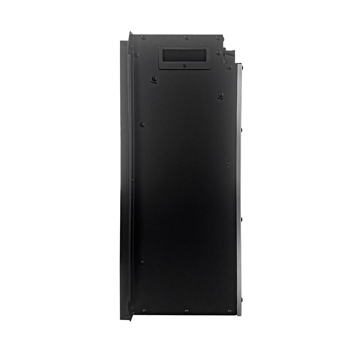 Alt View 9. Loheer - Loheer 28 inch electric fireplace insert, Wall Mounted Recessed Heater, 1500W - Antique Black.