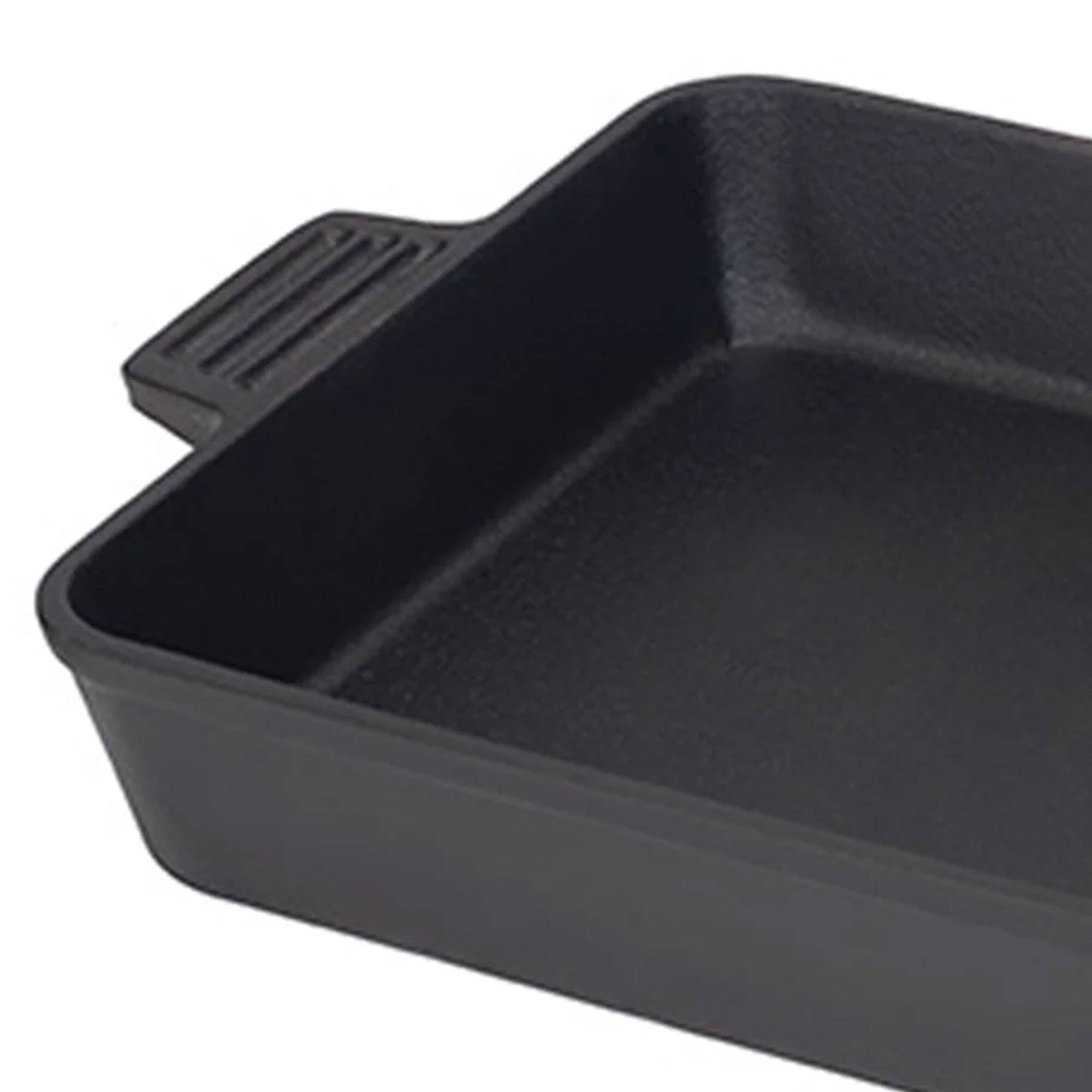 Alt View 10. Bayou Classic - Bayou Classic 9x13 Inch Pre-Seasoned Cast Iron Cake Pan Casserole Bakeware Dish - Black.