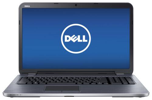 Front Standard. Dell - Inspiron 17.3" Laptop - 6GB Memory - 500GB Hard Drive - Silver.