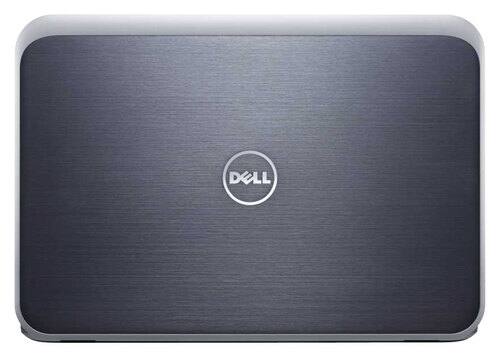 Front Standard. Dell - Inspiron Ultrabook 14" Laptop - 6GB Memory - 500GB Hard Drive + 32GB Solid State Drive - Moon Silver.