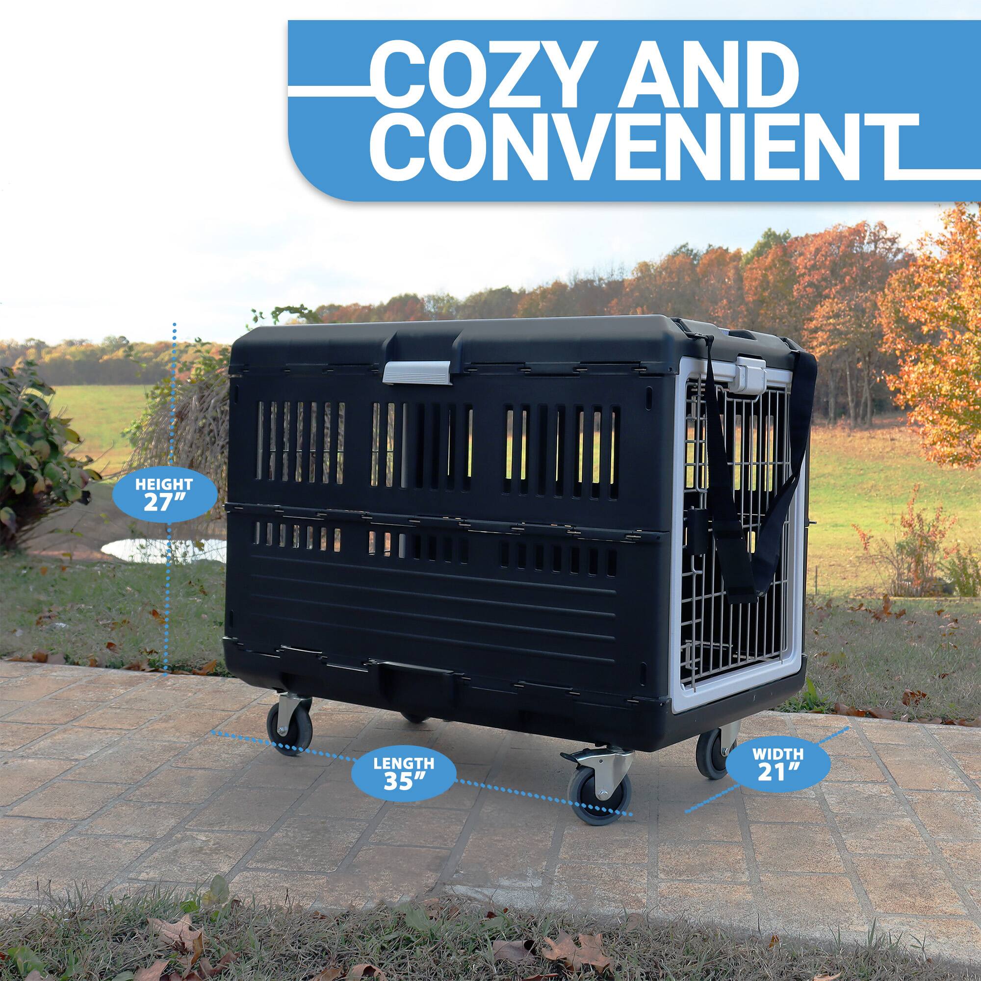 COZY AND CONVENIENT

HEIGHT 27"  
LENGTH 35"  
WIDTH 21"