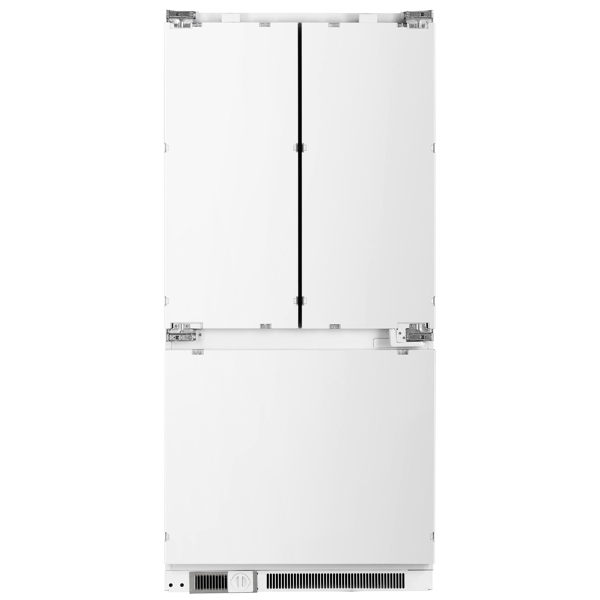 Forno Appliances - Rivestito 15.5 Cu. Ft. Counter-Depth Panel Ready French Door Refrigerator with Bottom Freezer Pull-Out Drawer - White price history on PriceWatchPro