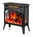 Back. Bestier - Electric Fireplace Heater, 23in Freestanding Fireplace Stove with Realistic Flame Effect, Remote & Overheat Protection - Black.