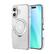 Front. Mybat Pro - MyBat Pro Lure Series Case with MagSafe Kickstand Ring for Apple iPhone 16 - White - White.