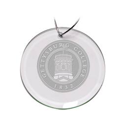 Jardine - Gettysburg Bullets 3'' Glass Round Ornament - Multicolor