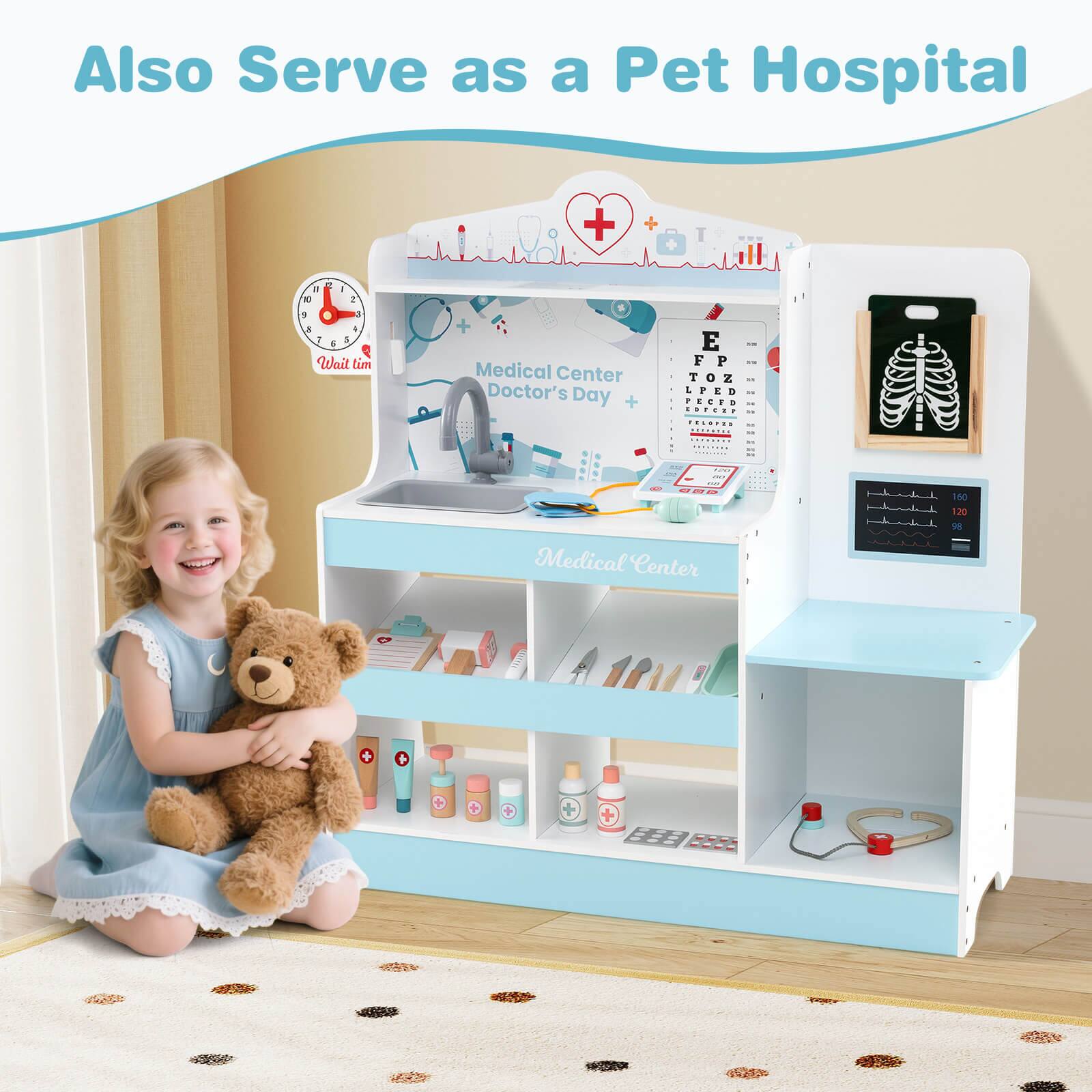 Also Serve as a Pet Hospital

Medical Center Doctor's Day

Medical Center