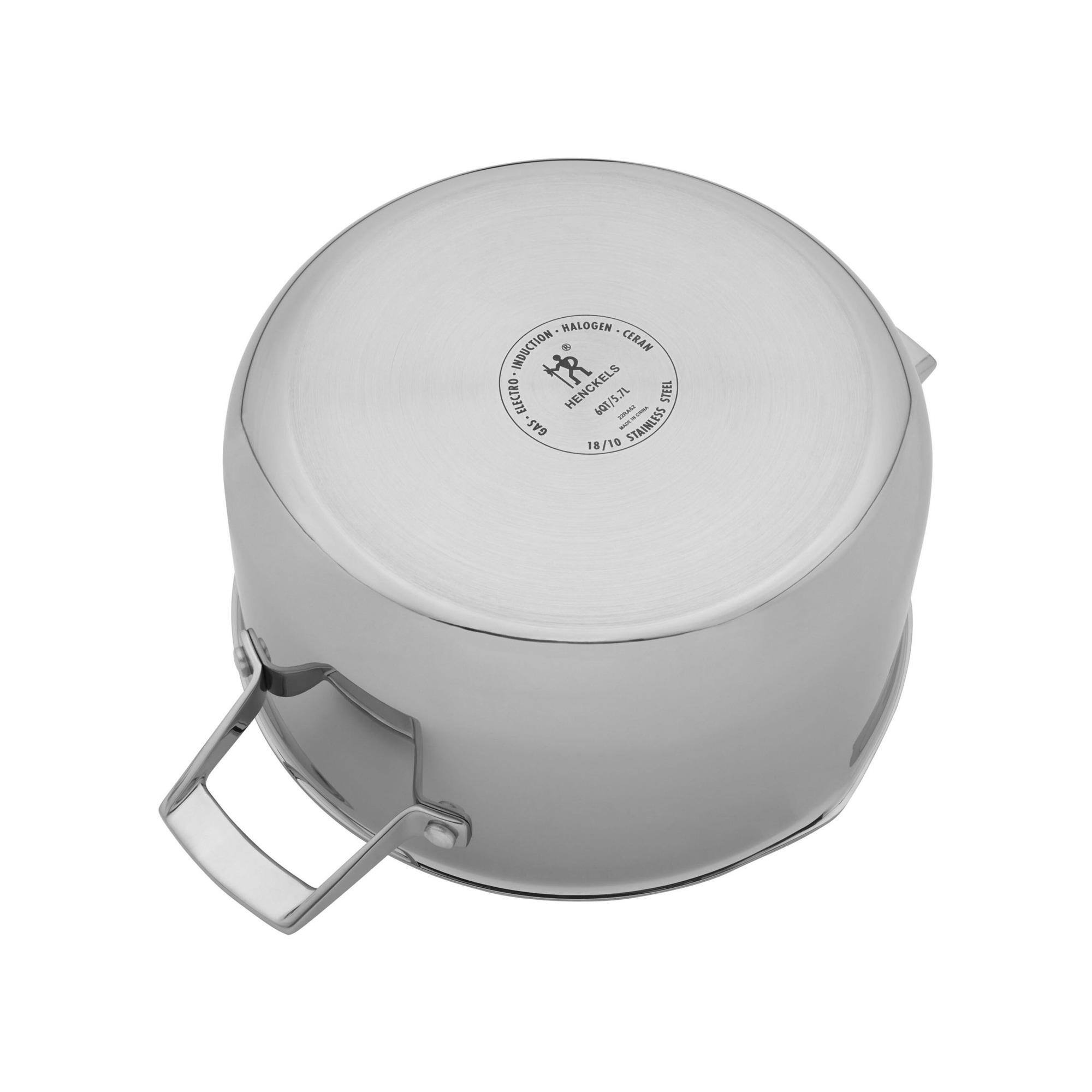 MALOGEN INDUCTION CERAMIC ELECTRO HENCKELS 607/5.7L SAN - STEEL GAS 18/10 STAINLESS