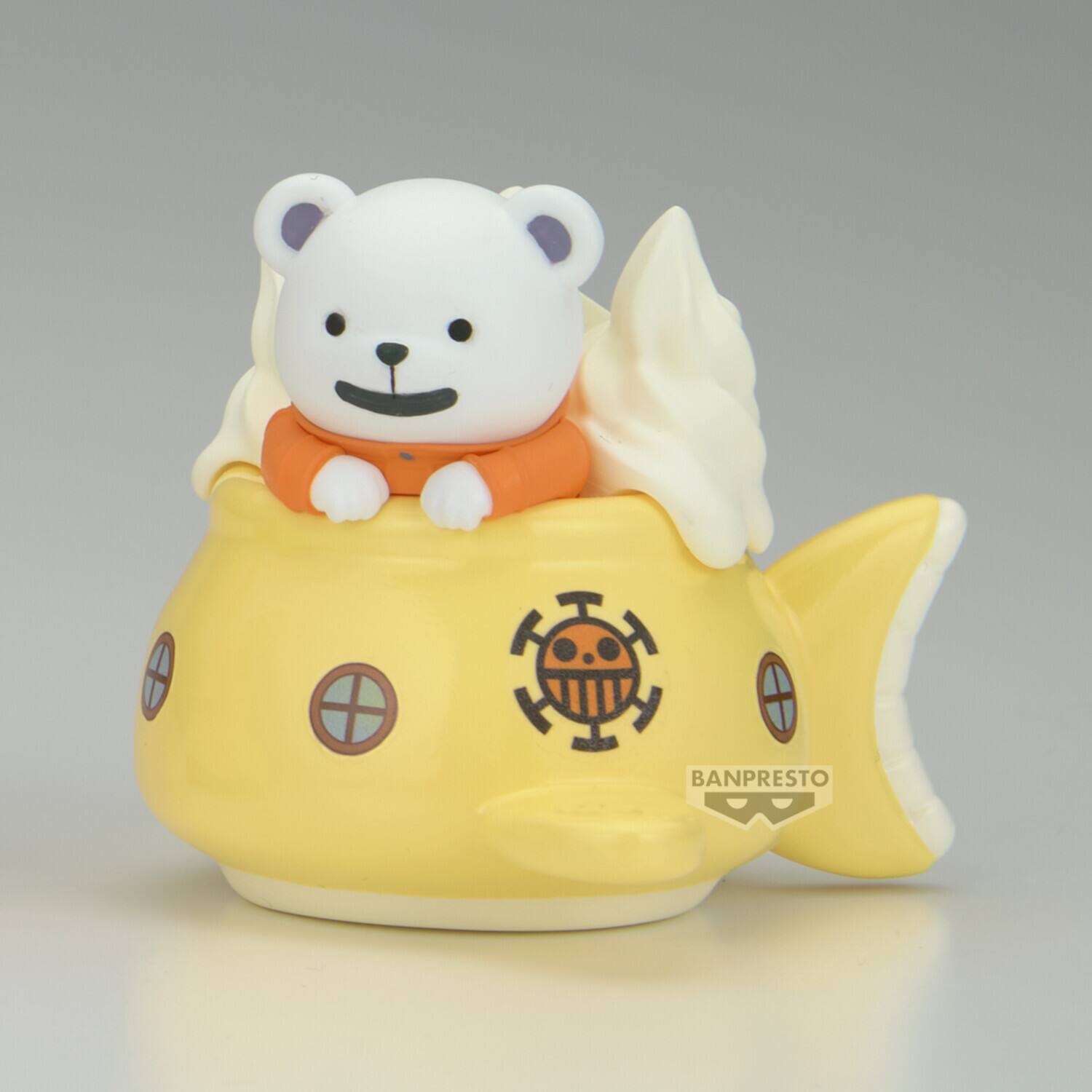 Alt View 4. PopMarket - Banpresto - One Piece - Paldolce - Bepo & Pirate Ship Figure   - COLLECTIBLES - Multicolor.