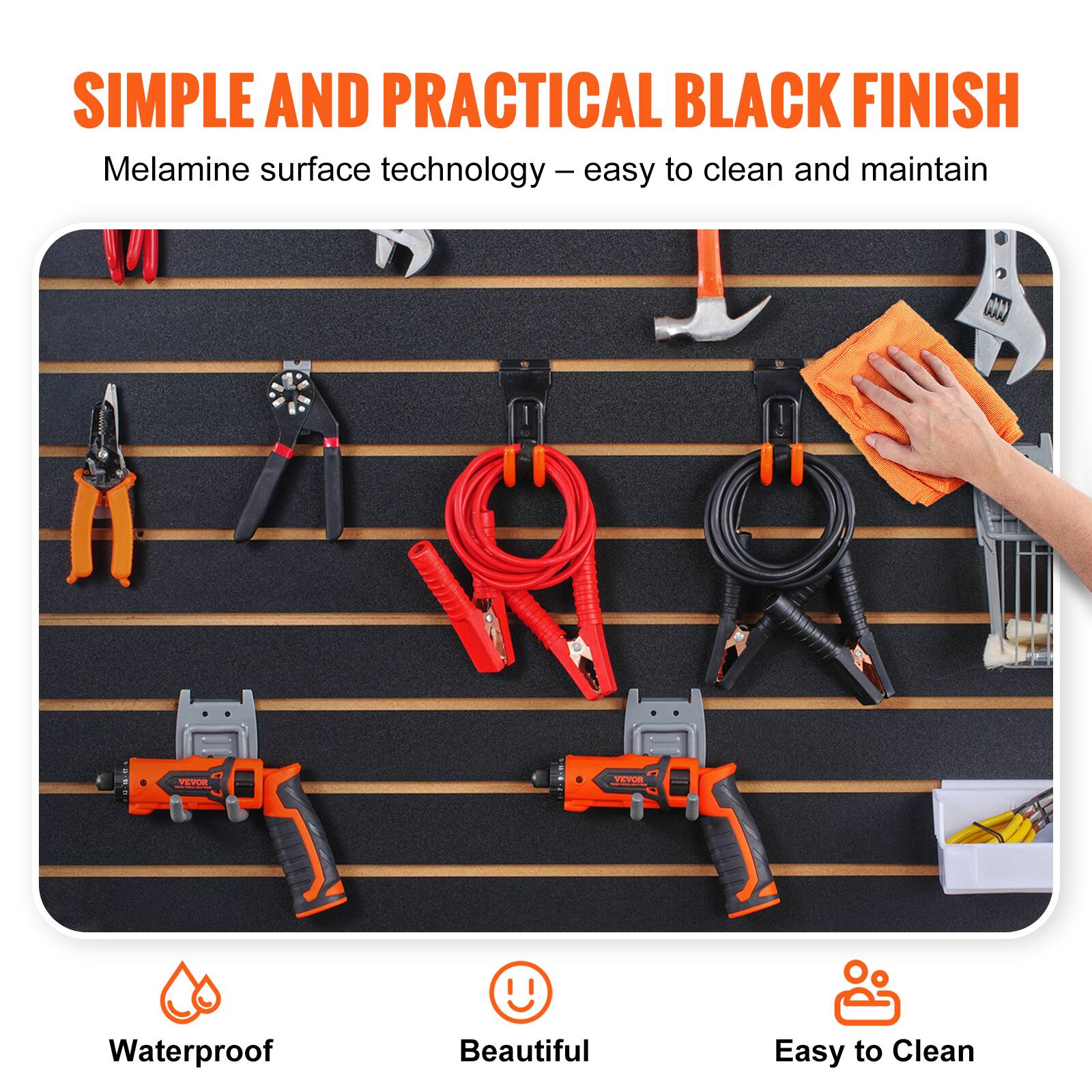 SIMPLE AND PRACTICAL BLACK FINISH  
Melamine surface technology – easy to clean and maintain

- Waterproof
- Beautiful
- Easy to Clean