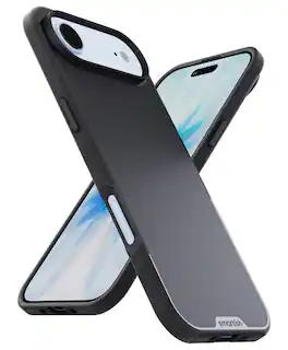 Smartish - iPhone Air MagSafe Case - Gripmunk Protective Slim Grip Magnetic Cover - Black Tie Affair